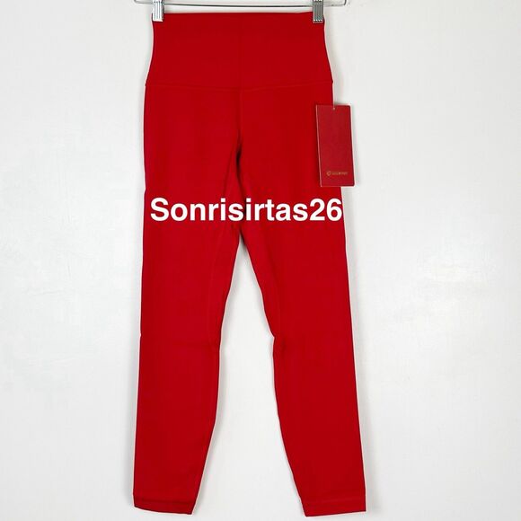 lululemon athletica Pants - NWT Lululemon  Align HR Pant 25” Legging Size 6 Oxford Red Lunar New Year 2026